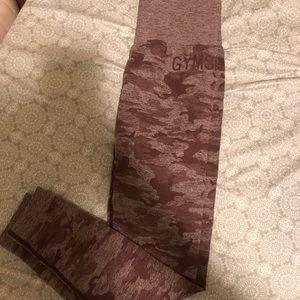 Gymshark camo seamless